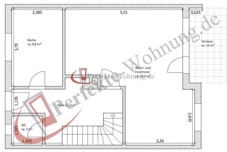Grundriss Erdgeschoss